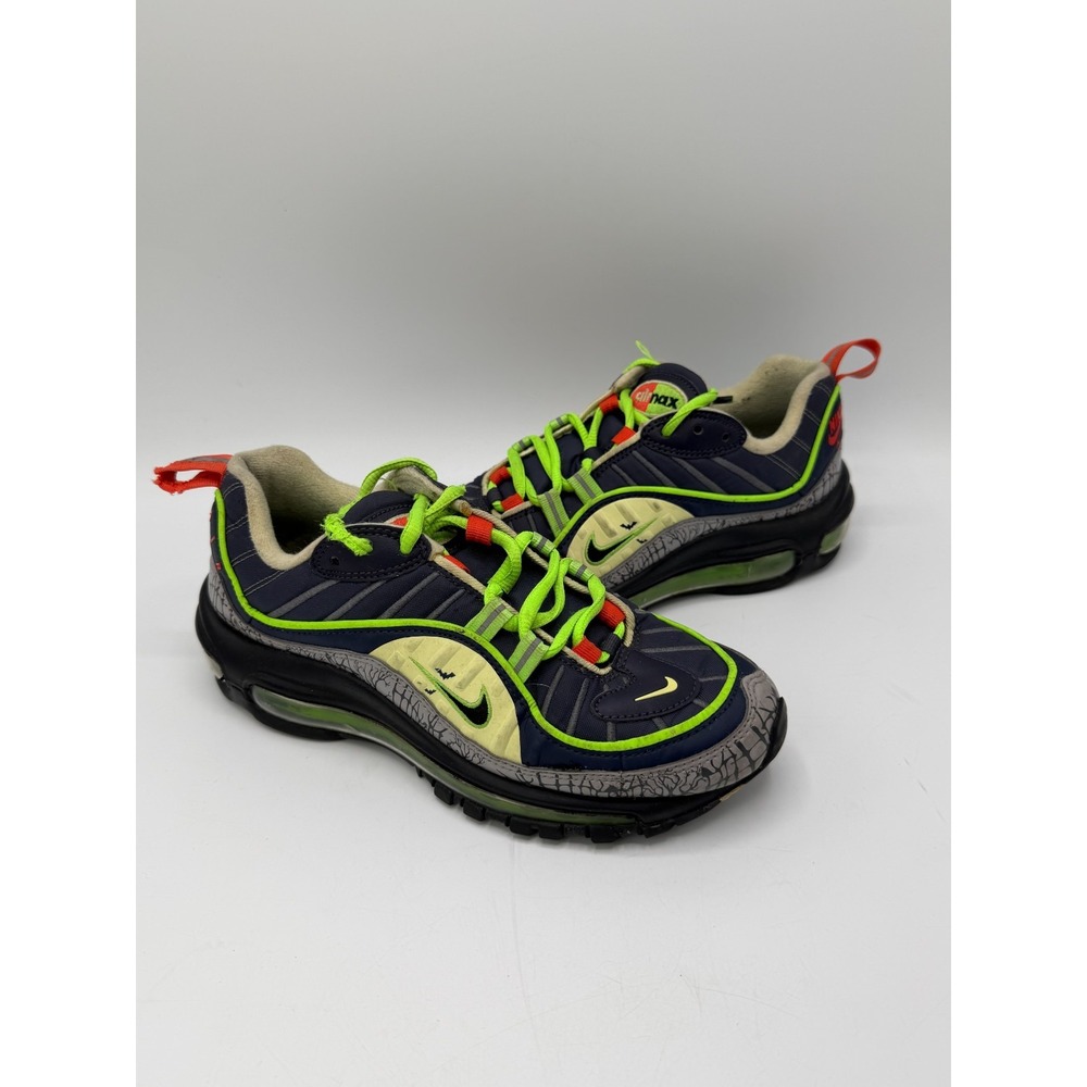 Nike Air Max 98 GS Halloween 2019 CT1171-001 Big Kids Size 5.5Y Womens 7 No Box